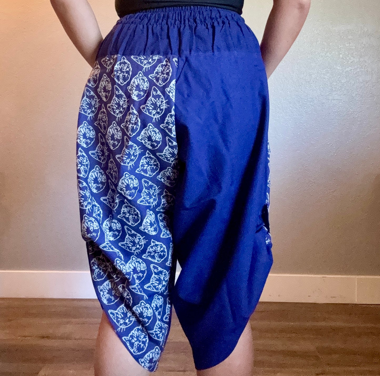 Unisex Cotton Shorts - Blue Sassy Catty