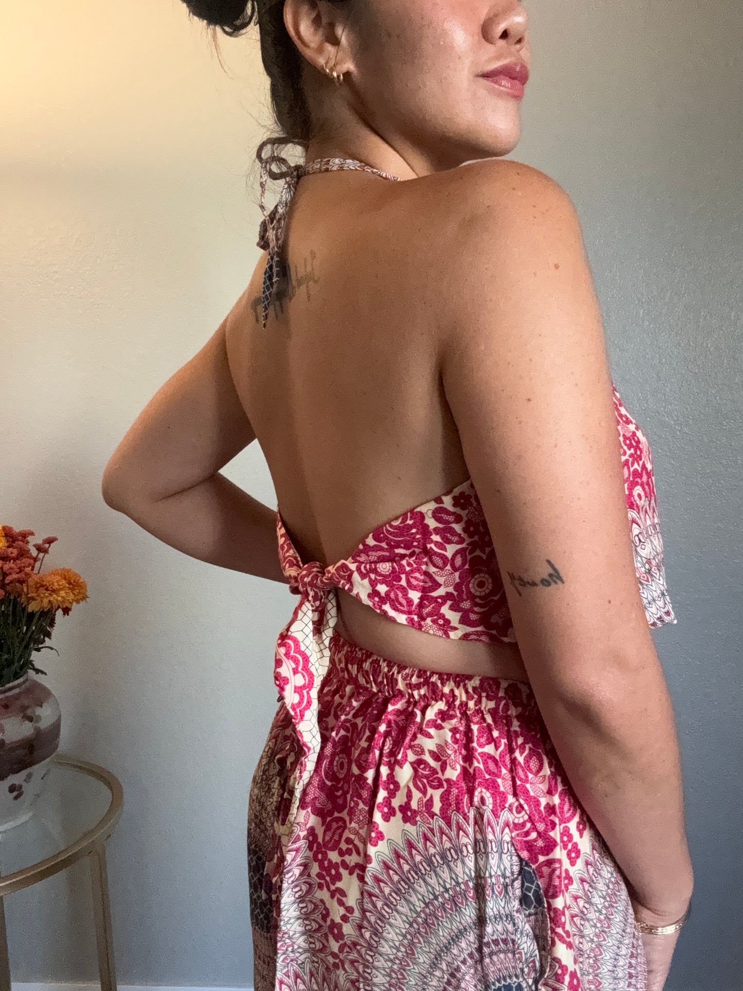 Pink Joy Halter Top