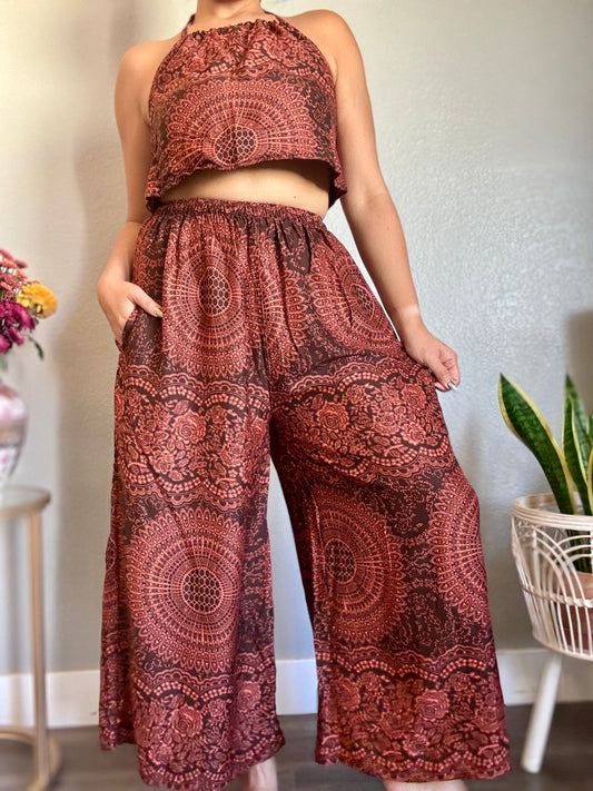 Brown Hearty Pants with Pockets