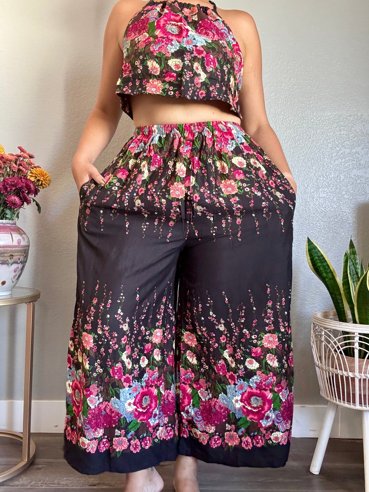 Black Merry Pants with Pockets