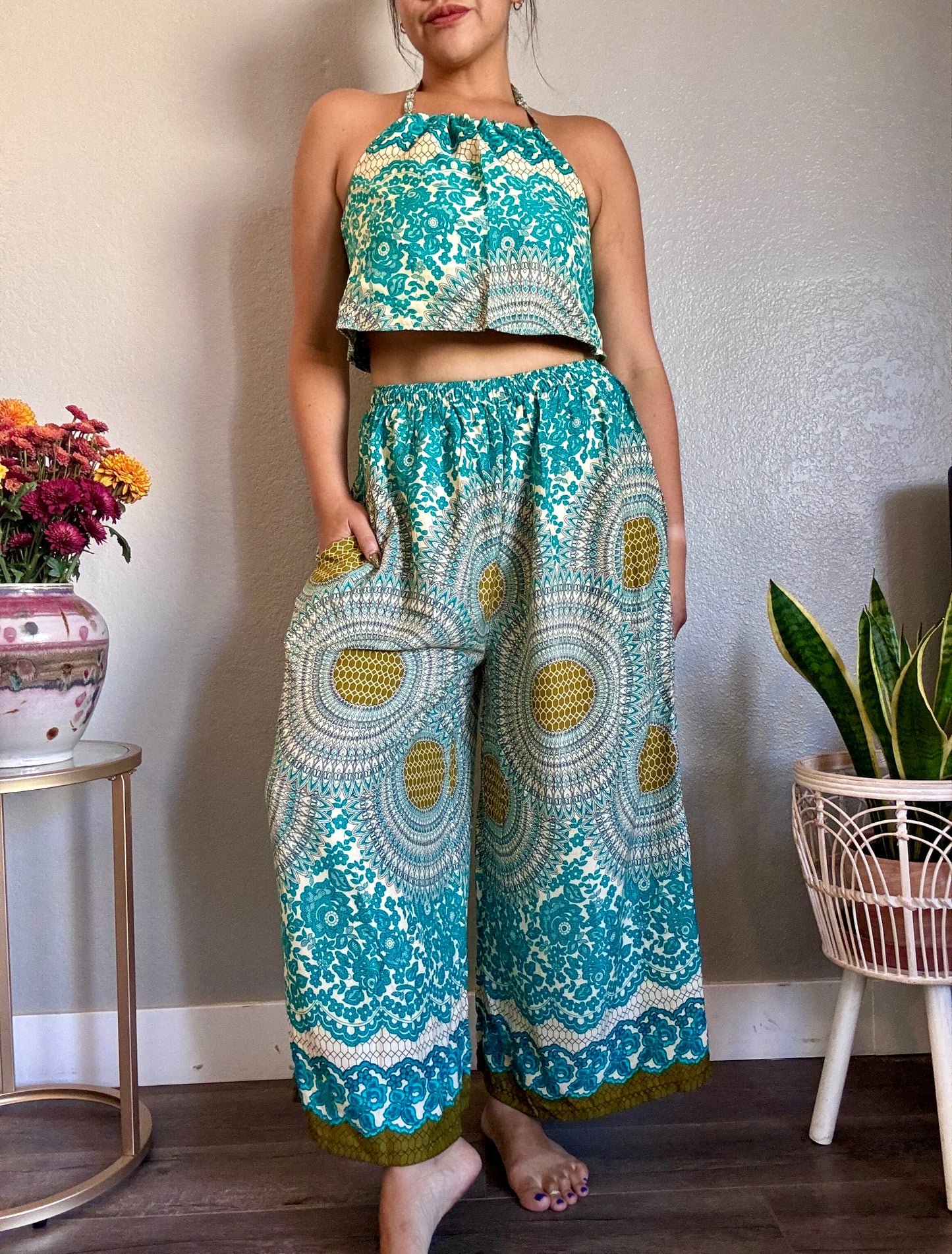 Mint Joy Pants with Pockets