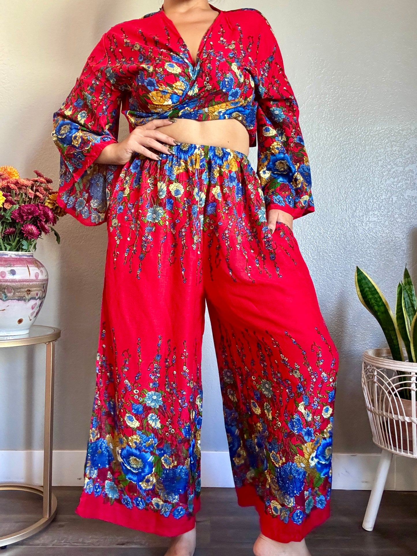 Red MerryPants with Pockets