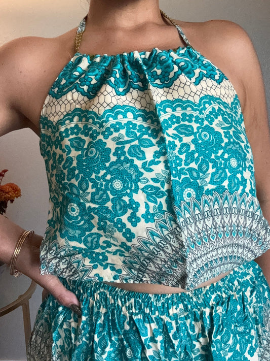 Mint Joy Halter Top