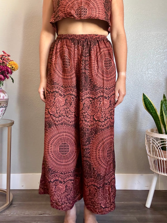 Brown Hearty Pants with Pockets