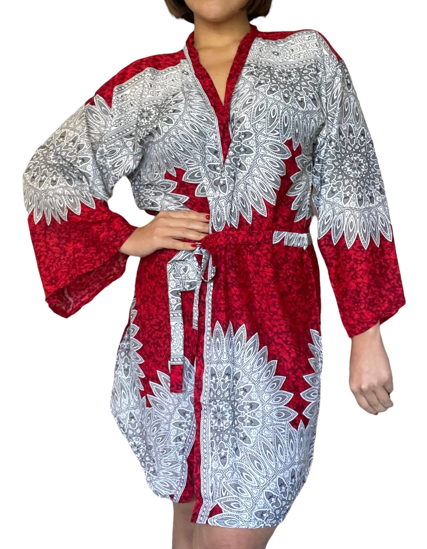 Rad Red Kimono Robes x